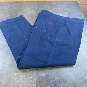 Lauren Ralph Lauren Women’s Navy Classic Straight Leg Pants